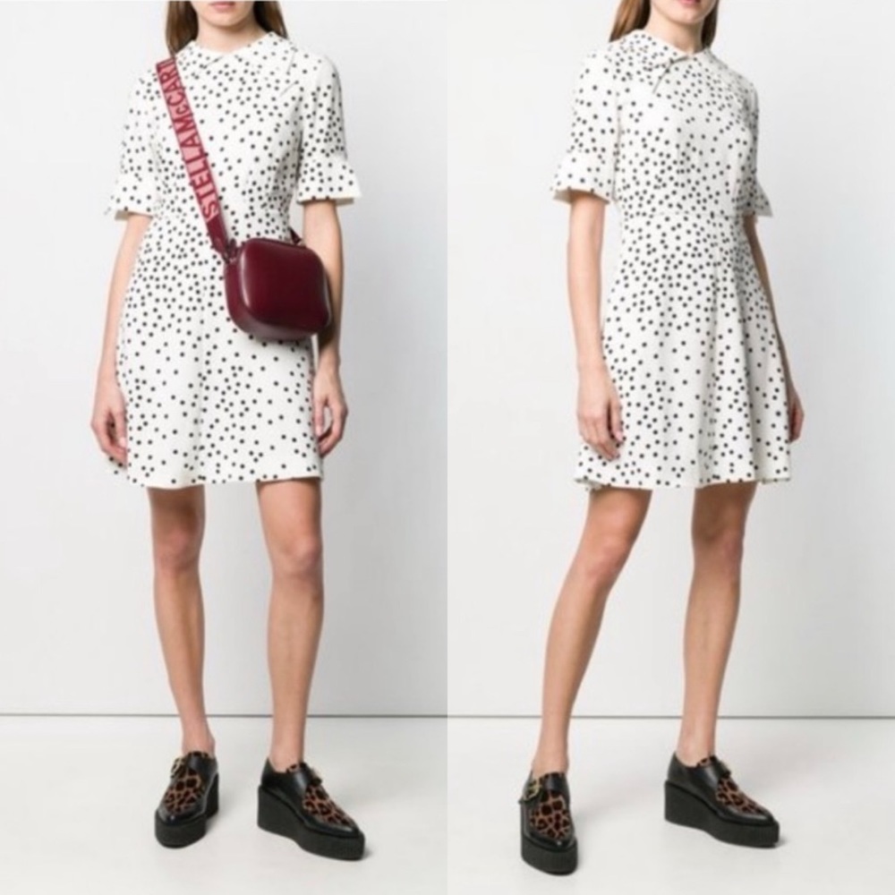 Stella McCartney Scattered Polka Dots Dress